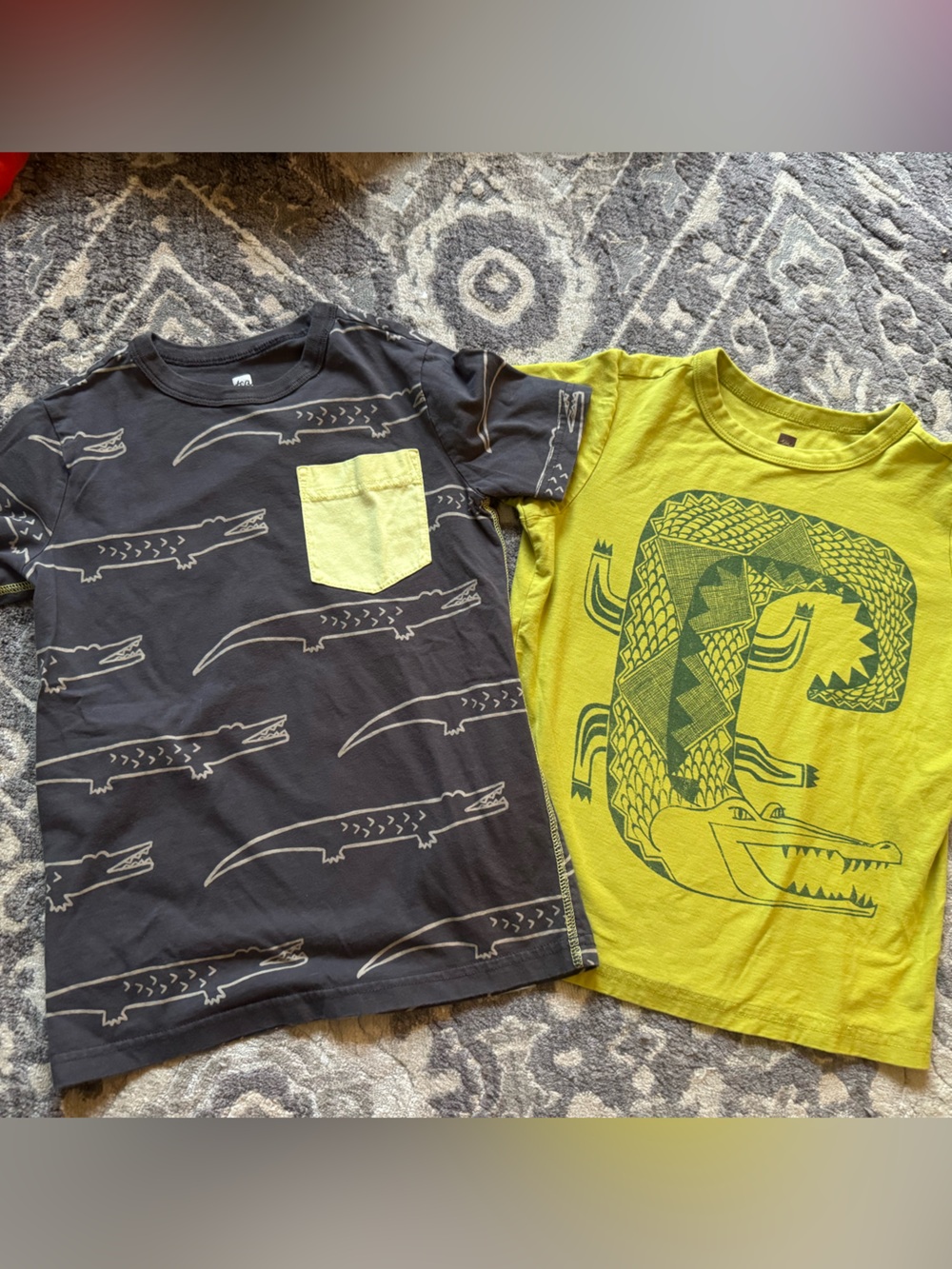 Tea Collection boys alligator crocodile shirts